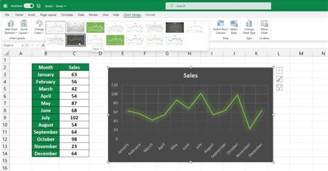 Image result for Turn Point into Line Excel Graph