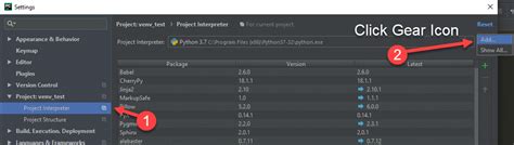 Image result for Gear Icon PyCharm