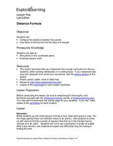 Image result for Detailed Lesson Plan About Distance Formula