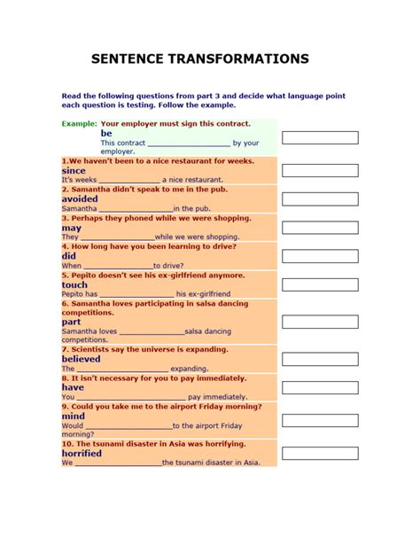 Sentence Transformation Game Example के लिए छवि परिणाम