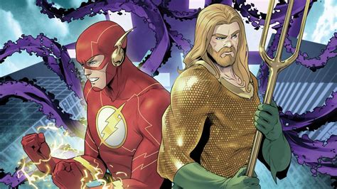 Afbeeldingsresultaten voor Aquaman vs Flash