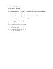 Java Code to Return First Name Last Name に対する画像結果