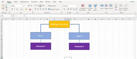 Toradh íomhá ar Tree in Excel