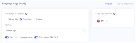 Image result for Language Selector Dialogue