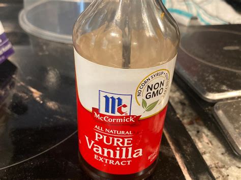 Toradh íomhá ar McCormick Vanilla Extract Label