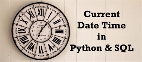 Current Date and Time in Python に対する画像結果