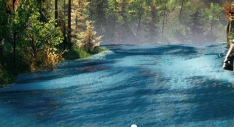 Unreal Engine Water Normal Map に対する画像結果