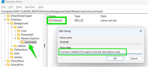 Toradh íomhá ar Restart the Windows Explorer Service Command