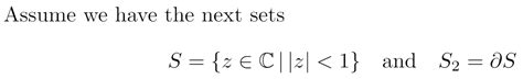 Spacing in math mode - Overleaf, Editor LaTeX online