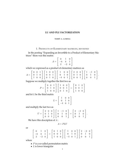 Toradh íomhá ar Plu Factorization Images