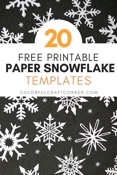 Image result for Large Printable Snowflake Pattern