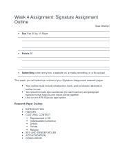 Image result for Signature Assignment Essay Example