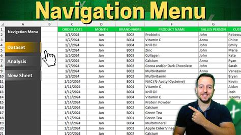 Image result for Dashboards Excel Menu