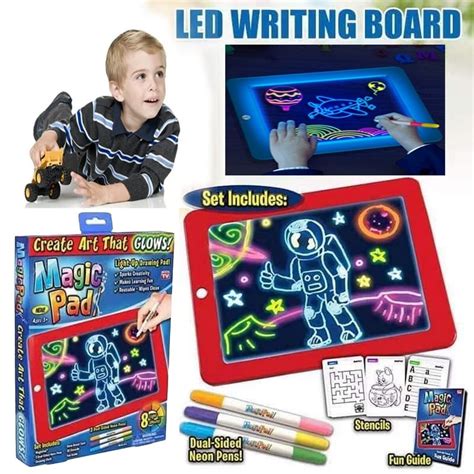 Image result for Magic LED Light Drawing Pad