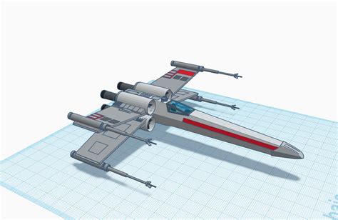 Thingiverse X-Wing に対する画像結果