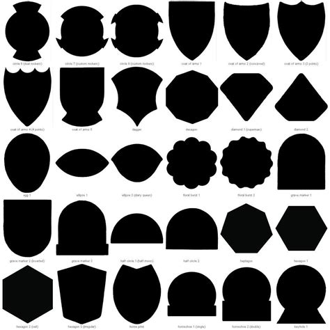 Image result for PES Files Patch Shapes