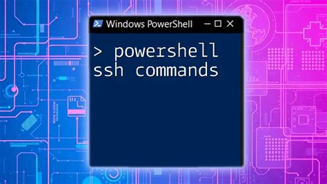 Image result for SSH PowerShell