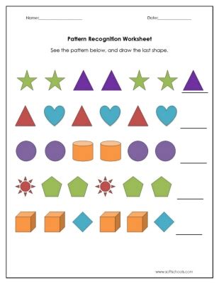 Pattern Worksheet Middle School に対する画像結果