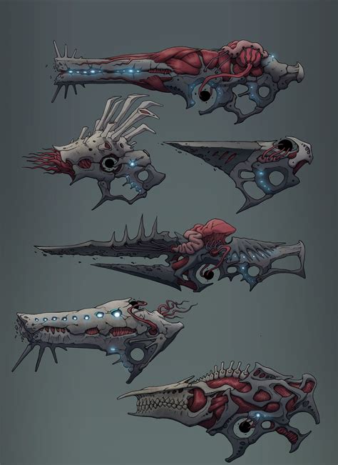Afbeeldingsresultaten voor Alien Weapons Concept Art