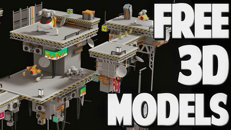 1000s of FREE 3D Game Models! - YouTube