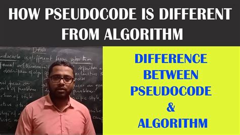 Image result for Algorithm and Pseudocode Difference