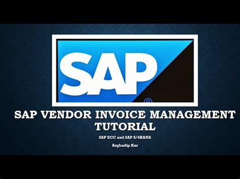 Image result for SAP Vendor Invoice Processing