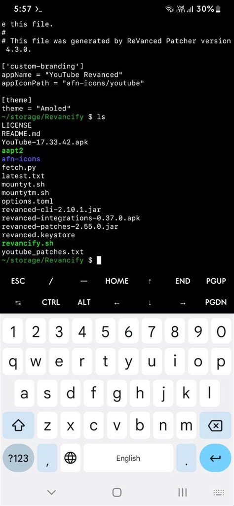 Afbeeldingsresultaten voor Revanced CLI Termux