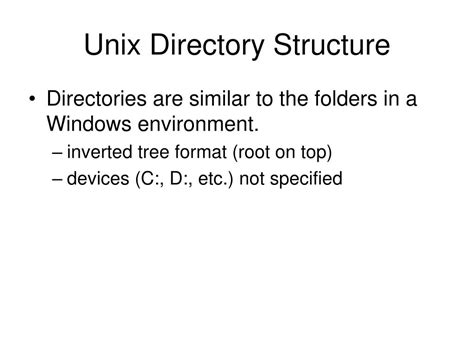Image result for Unix Directory Structure Display