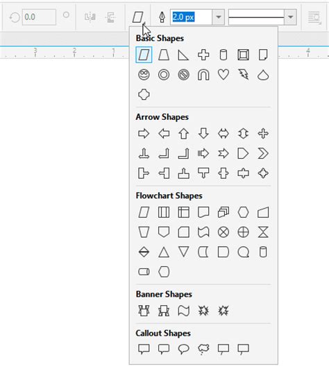 Design Symbol with Basic Shape in CorelDRAW に対する画像結果