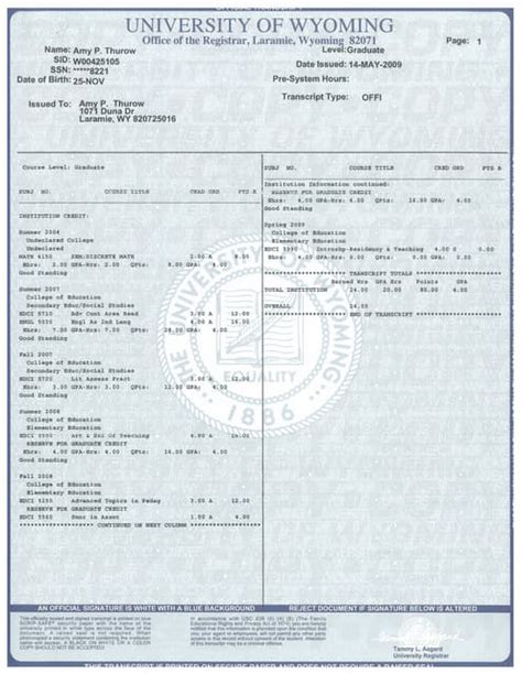 Image result for UWI Transcript