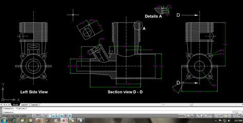 Image result for 3D Engine Drawing