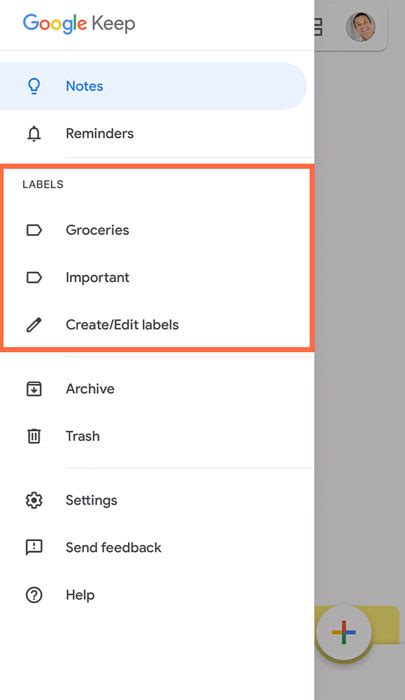 Image result for Google Keep Notes Organization