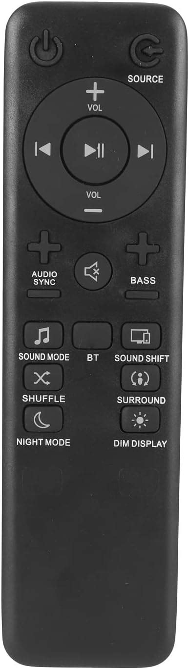 Image result for Remote Control for Sound Bar SR250G Reka
