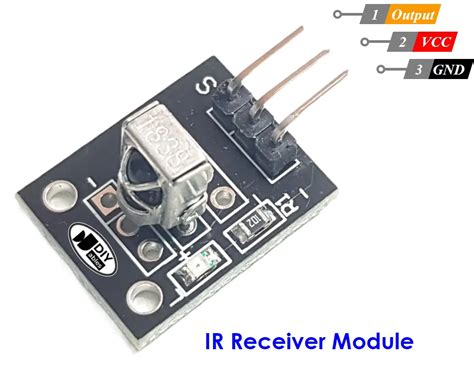Image result for IR Receiver Arduino Chematic