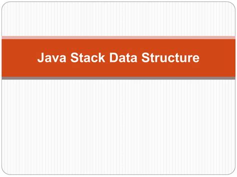 Toradh íomhá ar Stack Data Structure Java