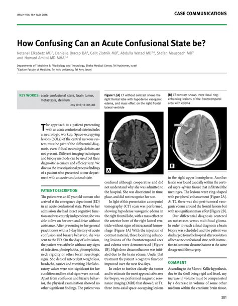 Image result for Acute Confusion State in Children