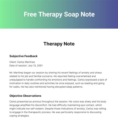 Image result for Soap Note Examples Counseling