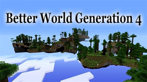 World Generation Mod に対する画像結果