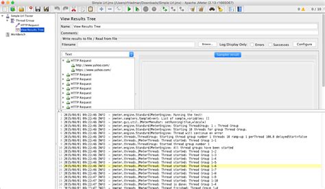 JMeter HTTP Example に対する画像結果