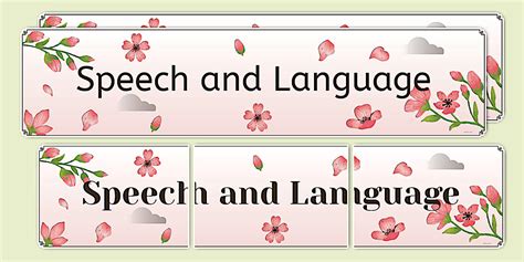Image result for Communication and Language Display