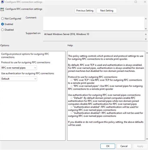 Image result for Configure RPC Connection Settings