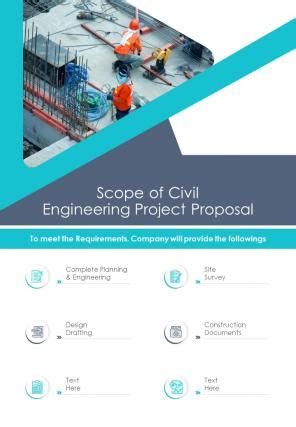 Image result for Civil Engineering Project Proposal Example