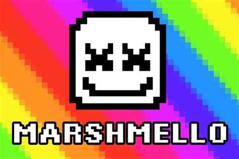 Marshmello Face Pixel Grid に対する画像結果