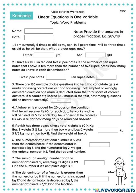 Image result for Linear Function Problems with Answers