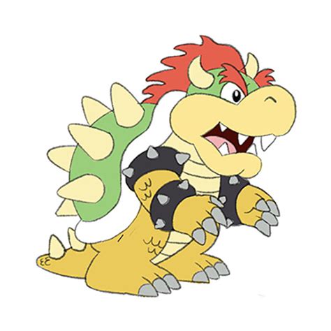 Image result for Bowser Simple Shell Drawing