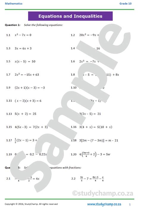 Image result for Mathematics Essentials Notes Grade 10