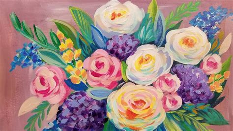 Image result for Easy Flower Painting Tutorials