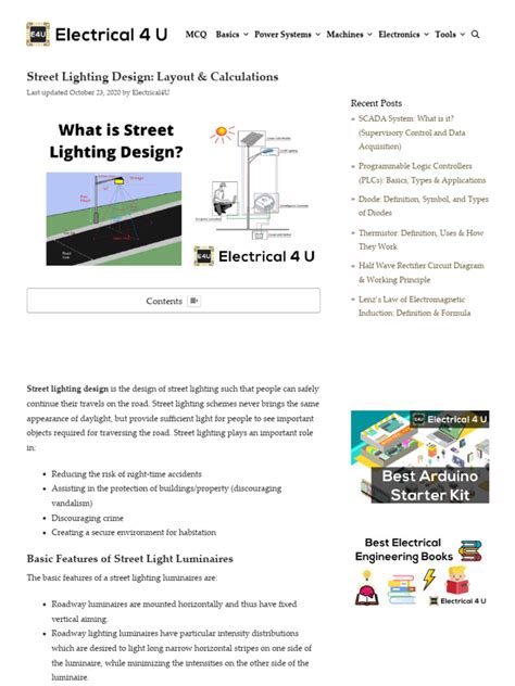 Street Lamp Layout に対する画像結果