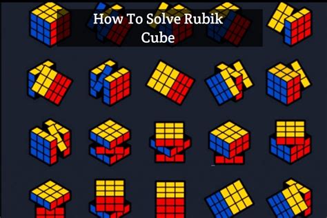 How to Solve a Rubix Cube Pattern に対する画像結果