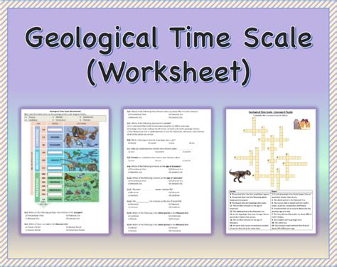 Image result for Blank Geologic Time Scale Worksheet